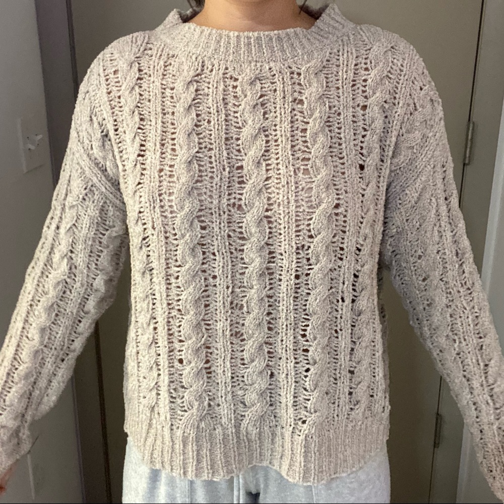 Chenille Sweater American Eagle